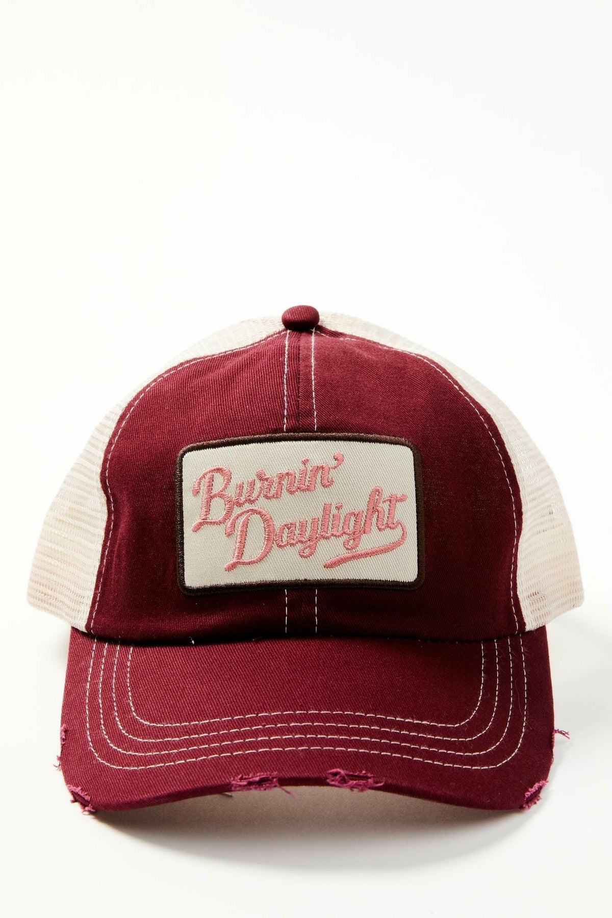 Idyllwind Women | Burnin' Daylight Distressed Mesh Back Baseball Hat