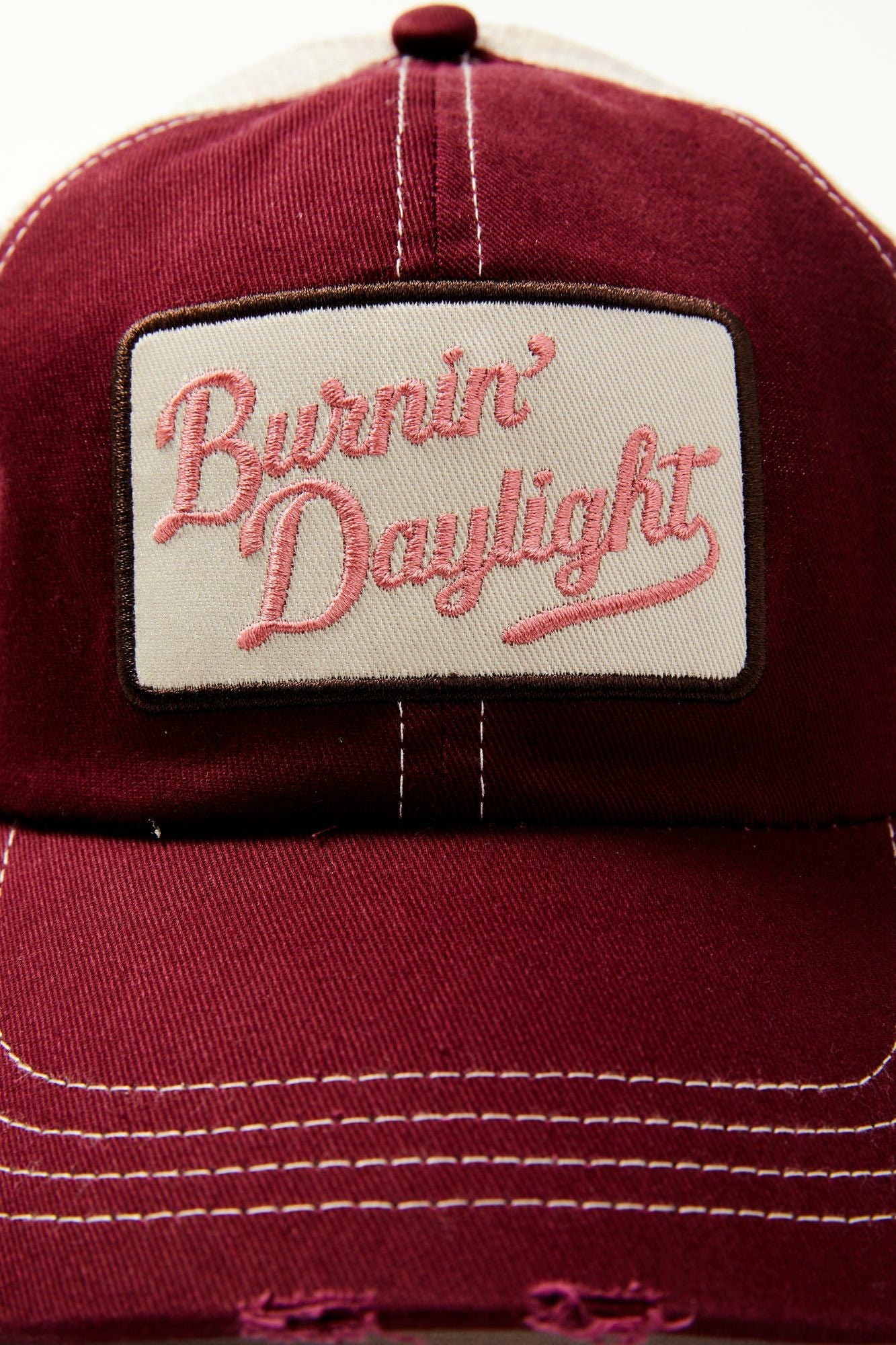 Idyllwind Women | Burnin' Daylight Distressed Mesh Back Baseball Hat
