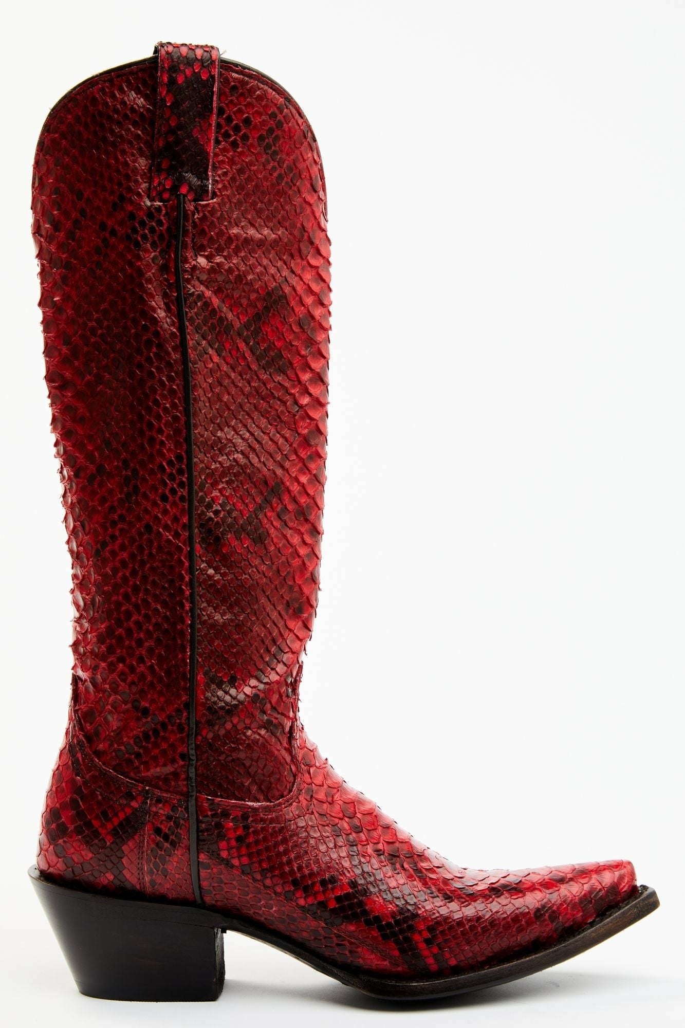 Idyllwind Women | Slay Red Python Tall Western Boots - Snip Toe