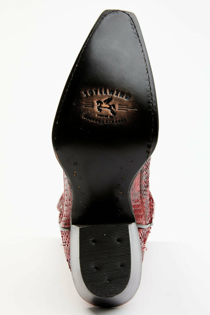 Idyllwind Women | Slay Red Python Tall Western Boots - Snip Toe