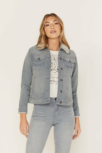 Idyllwind Women | Sherpa Lined Corduroy Jacket