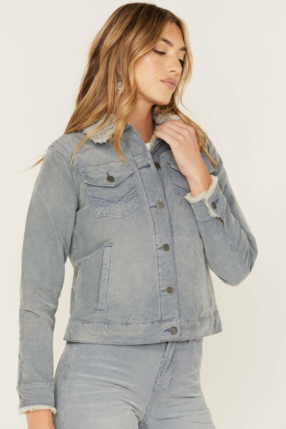 Idyllwind Women | Sherpa Lined Corduroy Jacket