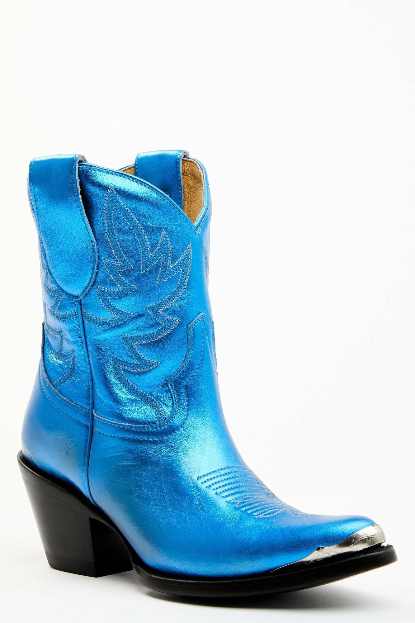 Idyllwind Women | Wheels Metallic Royale Leather Western Booties - Round Toe