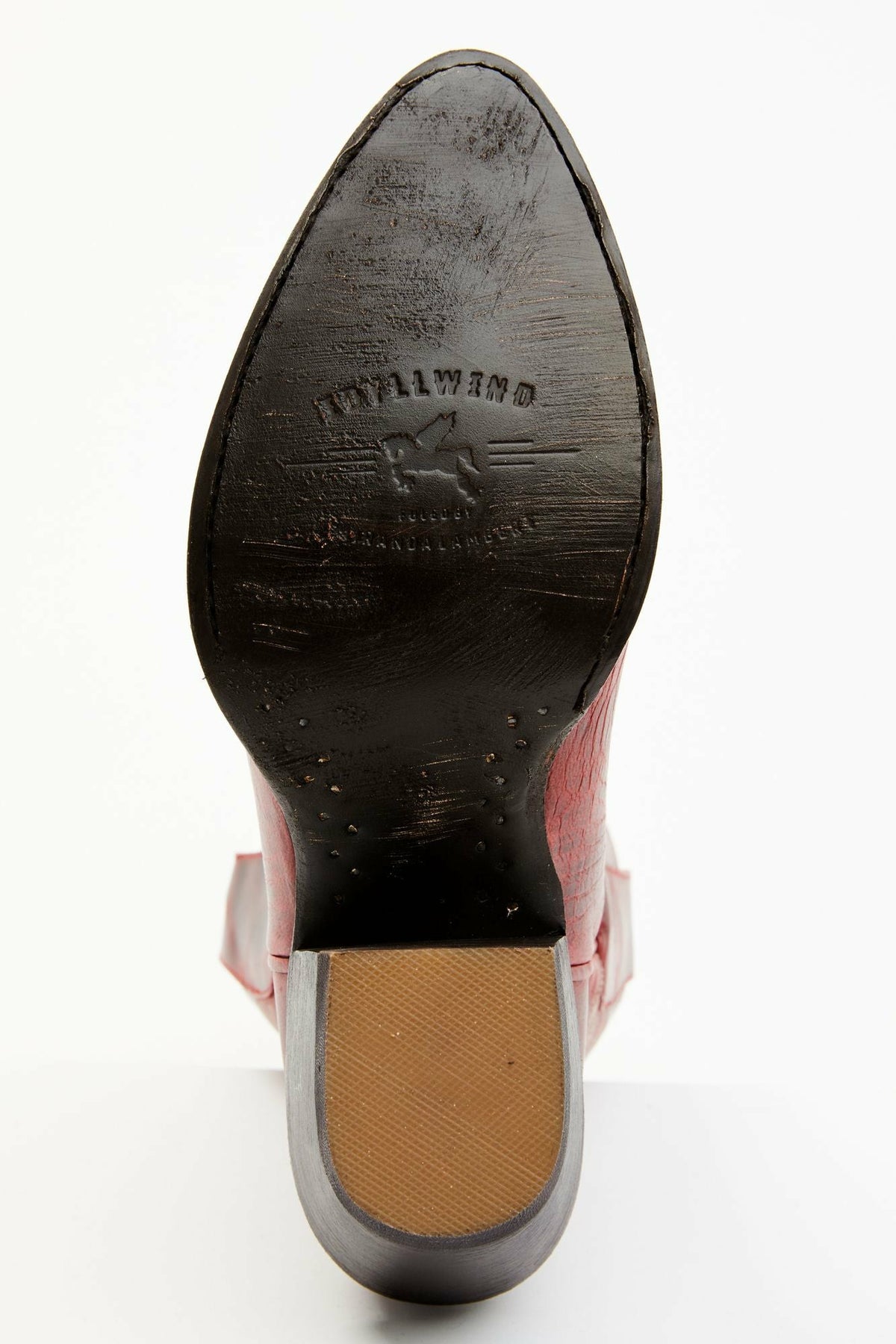 Idyllwind Women | Wheels Red Leather Western Booties - Round Toe