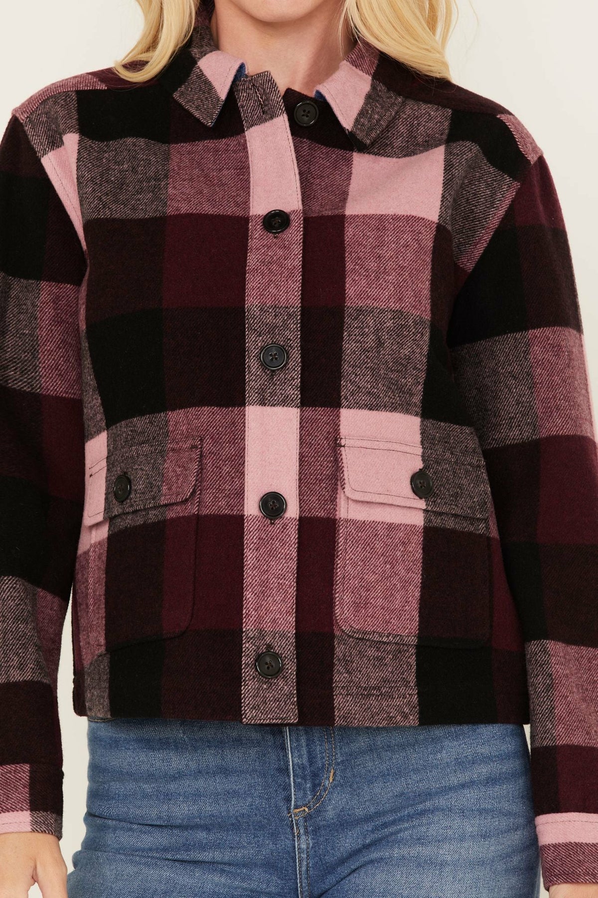 Idyllwind Women | Pocket Days Plaid Print Shacket Jacket