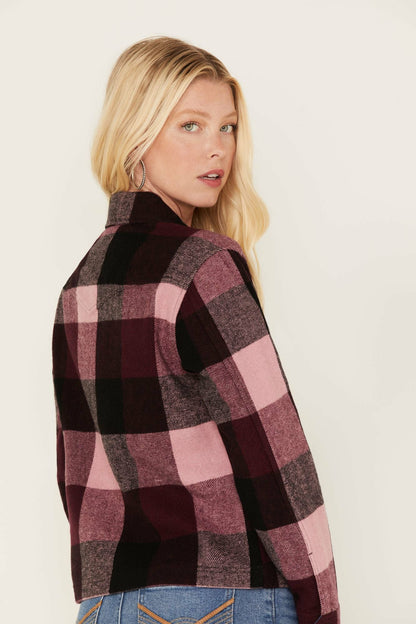 Idyllwind Women | Pocket Days Plaid Print Shacket Jacket