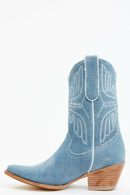 Idyllwind Women | Aces Denim Deux Western Boots - Pointed Toe