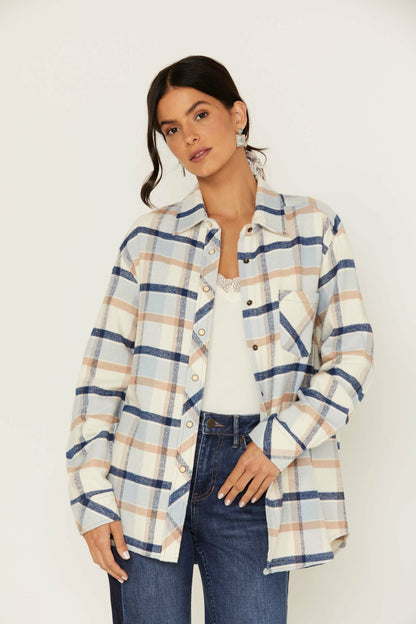 Idyllwind Women | Plaid Print Rendon Flannel Top