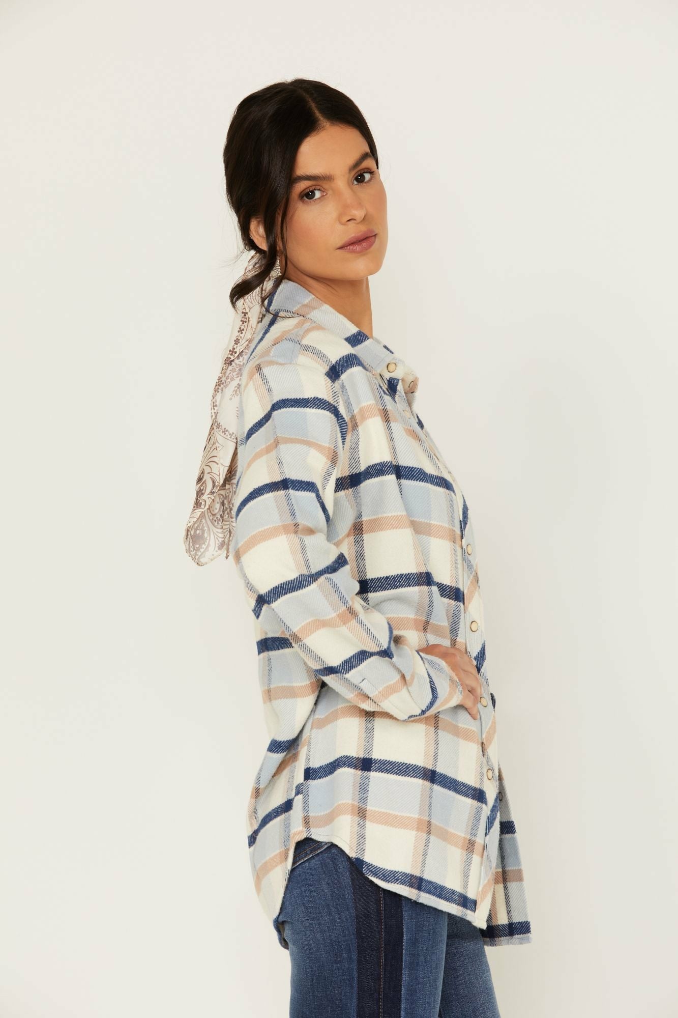 Idyllwind Women | Plaid Print Rendon Flannel Top