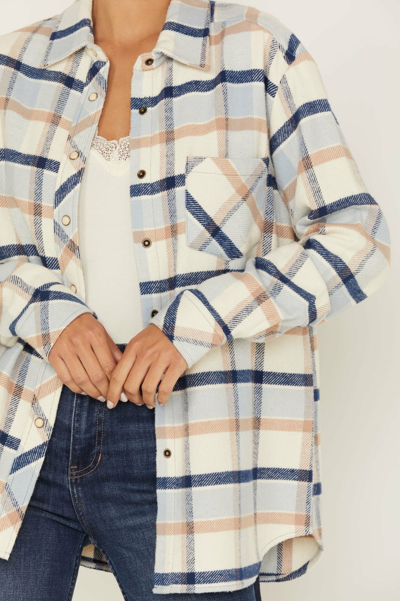 Idyllwind Women | Plaid Print Rendon Flannel Top