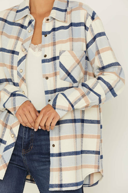 Idyllwind Women | Plaid Print Rendon Flannel Top