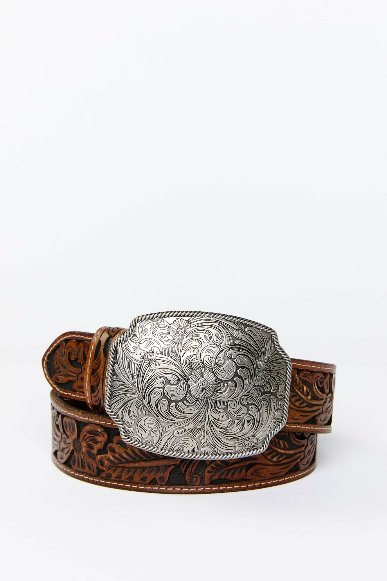Idyllwind Women | Westerly Drive Brown Tooled Belt