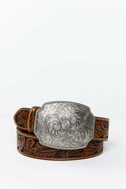 Idyllwind Women | Westerly Drive Brown Tooled Belt