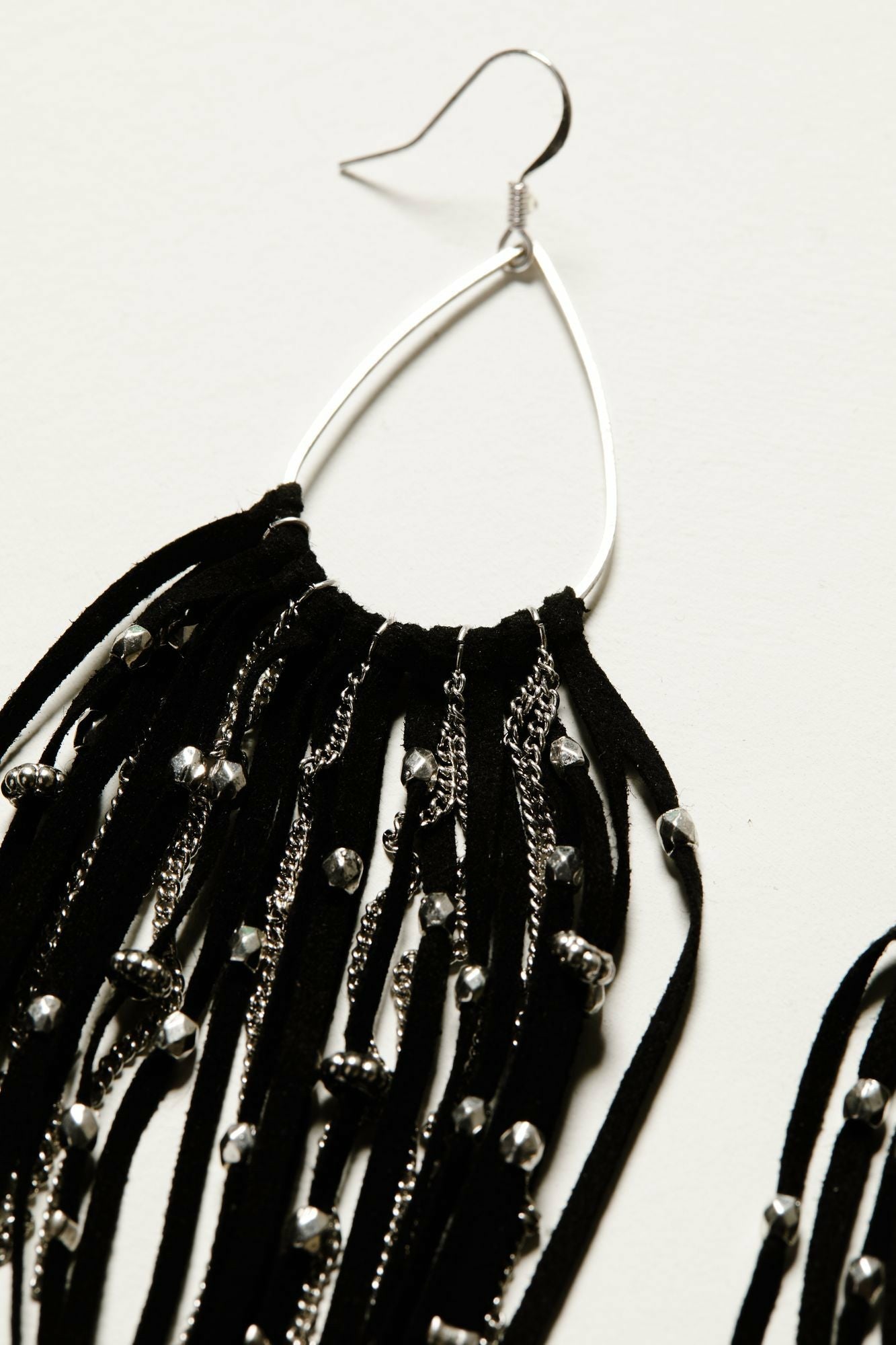Idyllwind Women | Harrow Black Fringe Earrings