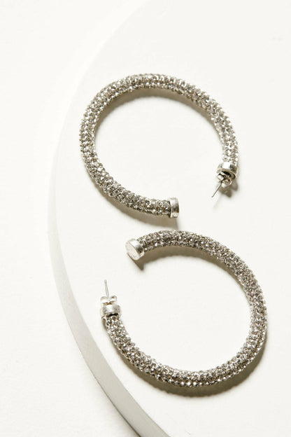 Idyllwind Women | Avalon Silver Hoop Earrings