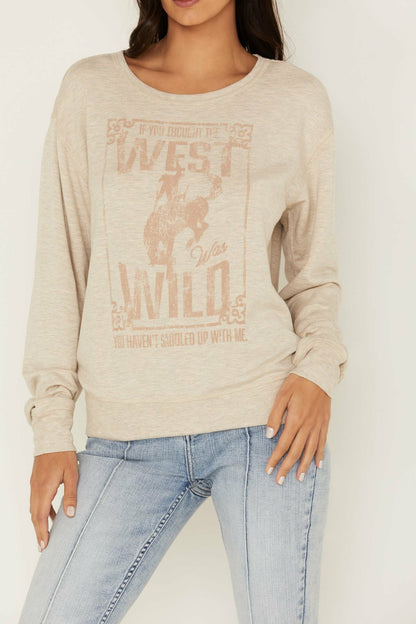 Idyllwind Women | Wild West Graphic Sweatshirt