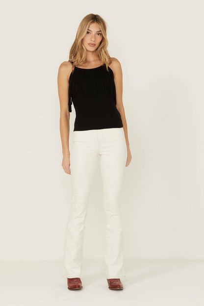 Idyllwind Women | Levy Lane Fringe Rib Tank Top