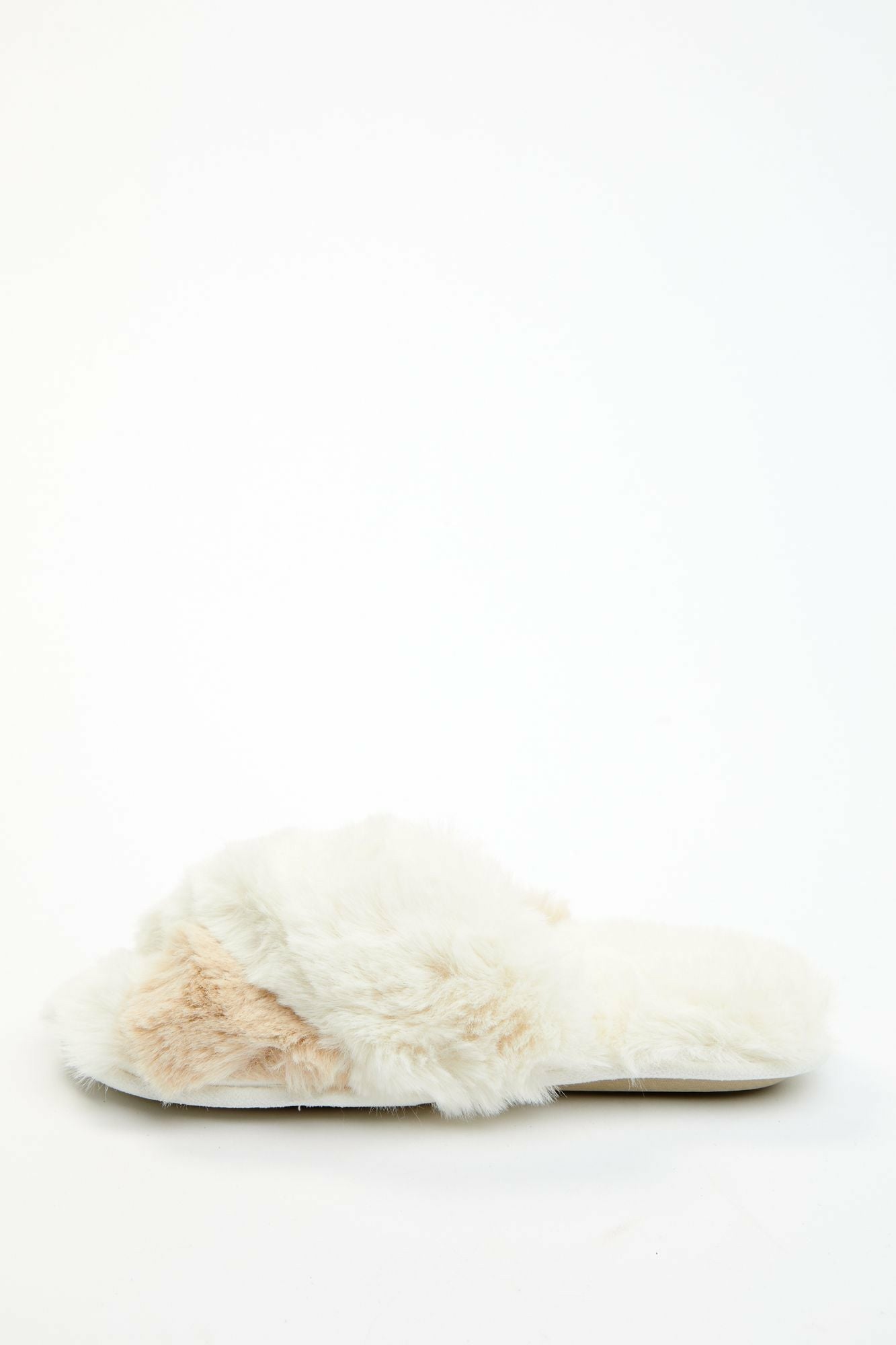 Idyllwind Women | Aspen Cream Faux Fur Slippers