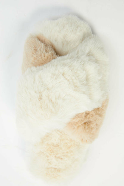 Idyllwind Women | Aspen Cream Faux Fur Slippers