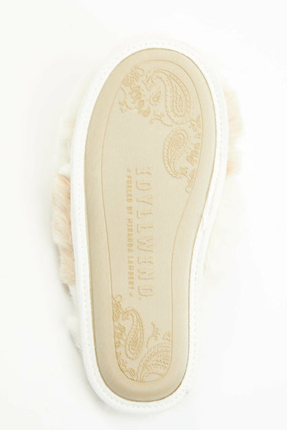 Idyllwind Women | Aspen Cream Faux Fur Slippers