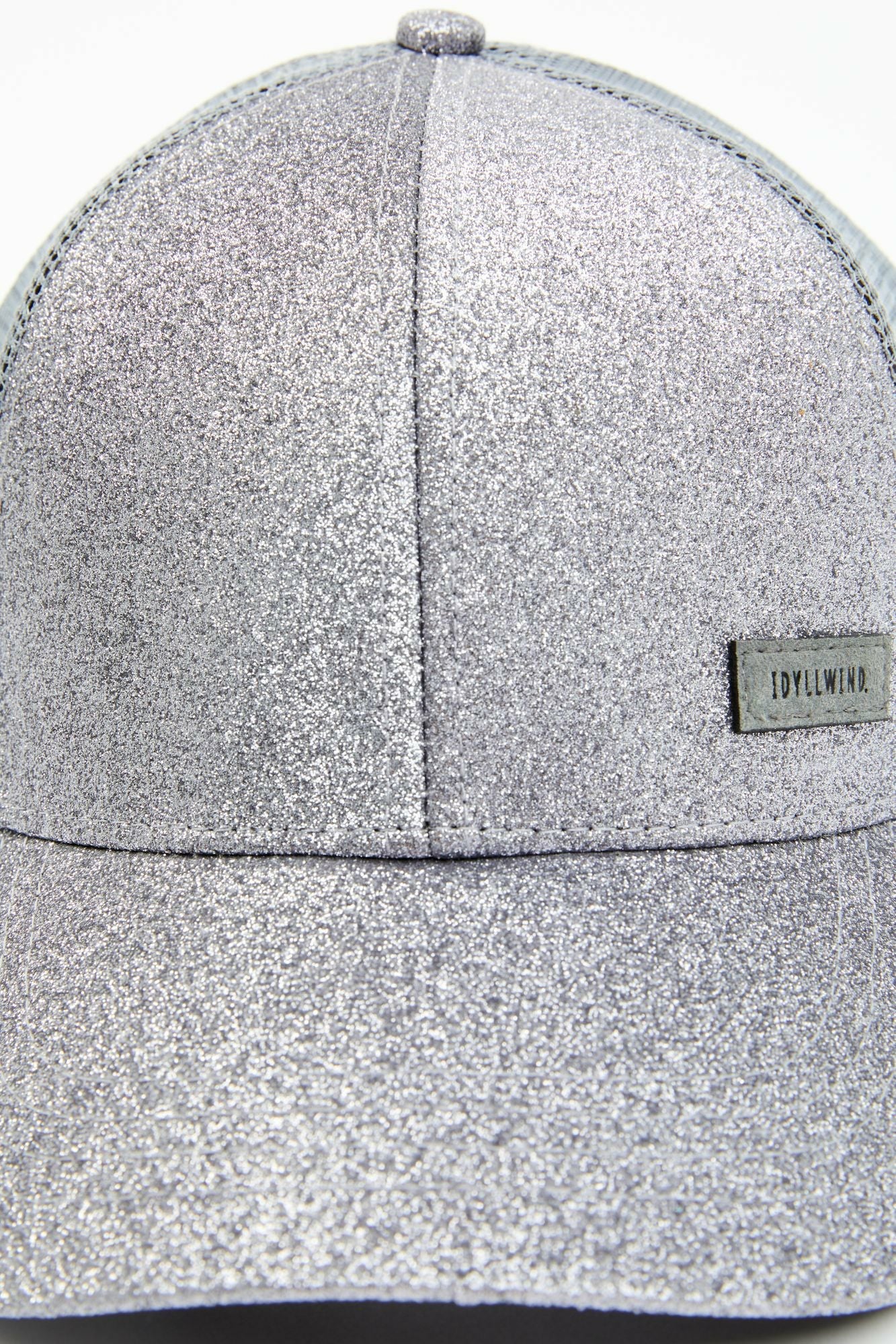 Idyllwind Women | Silver Glitter Baseball Hat