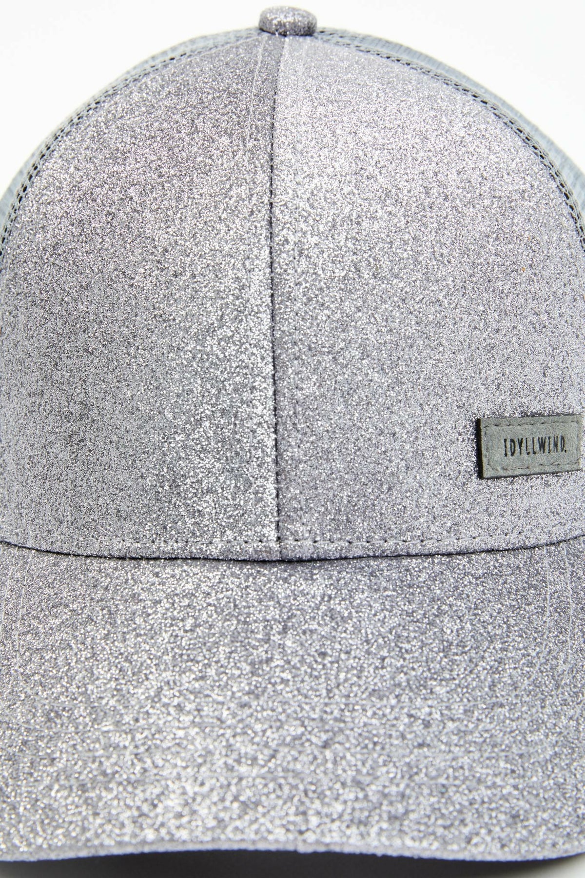 Idyllwind Women | Silver Glitter Baseball Hat