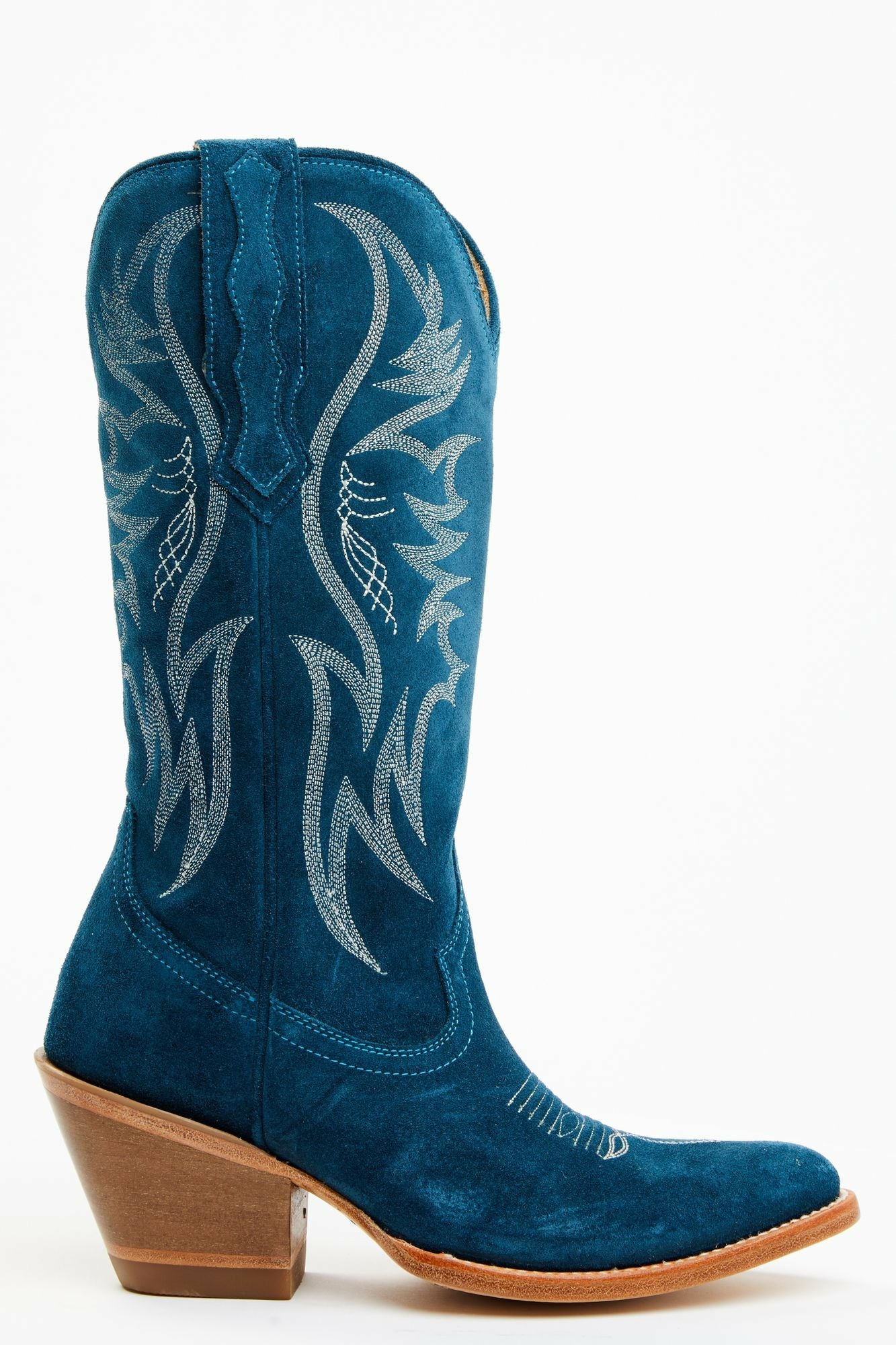 Idyllwind Women | Charmed Life Teal Suede Western Boots - Round Toe
