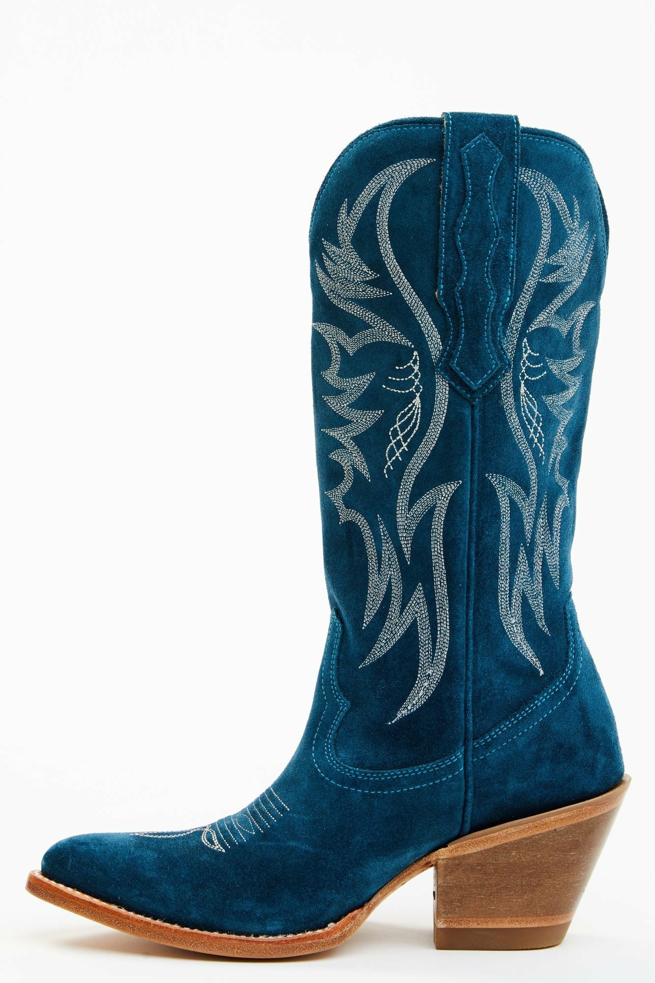 Idyllwind Women | Charmed Life Teal Suede Western Boots - Round Toe
