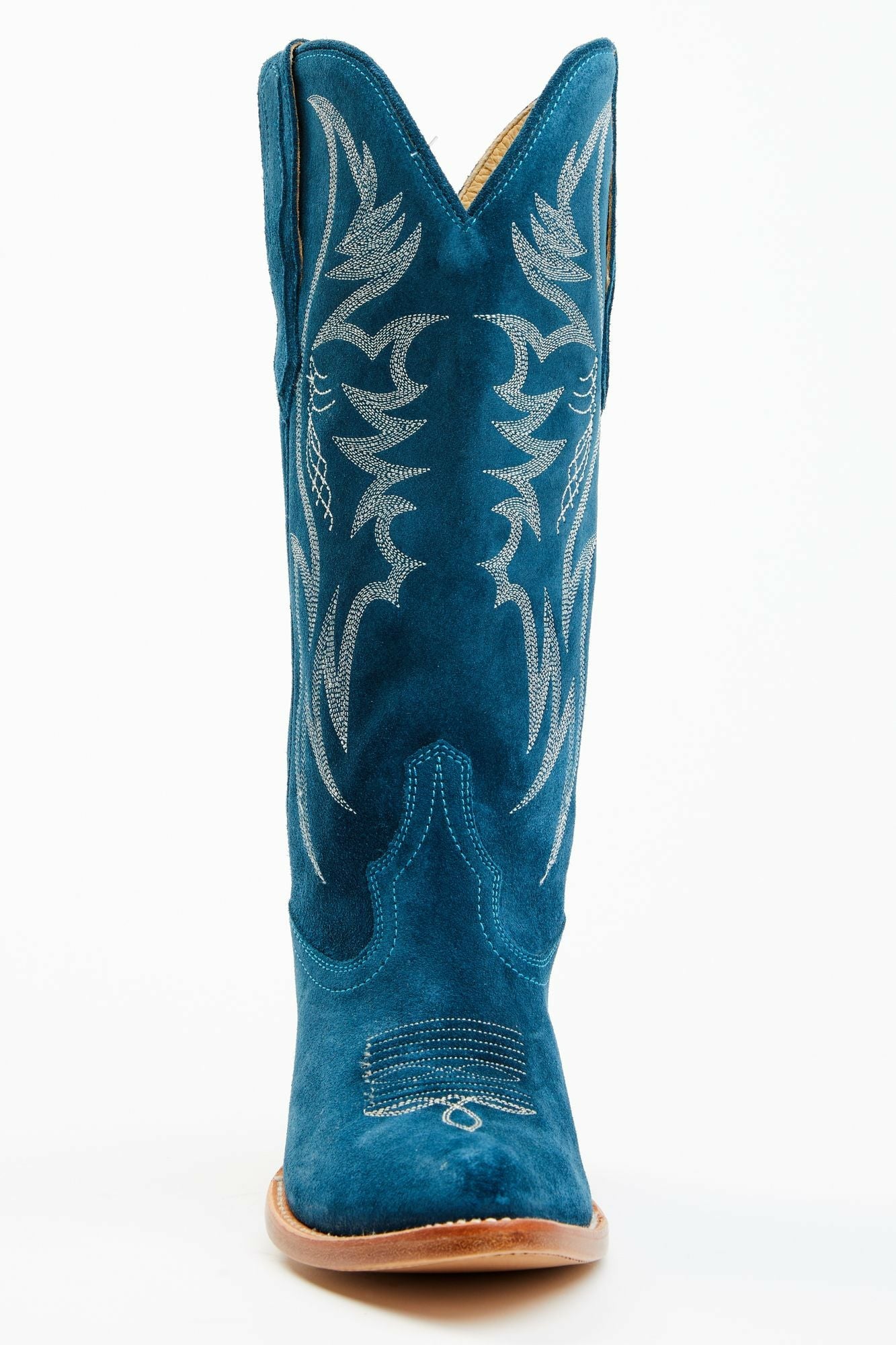 Idyllwind Women | Charmed Life Teal Suede Western Boots - Round Toe