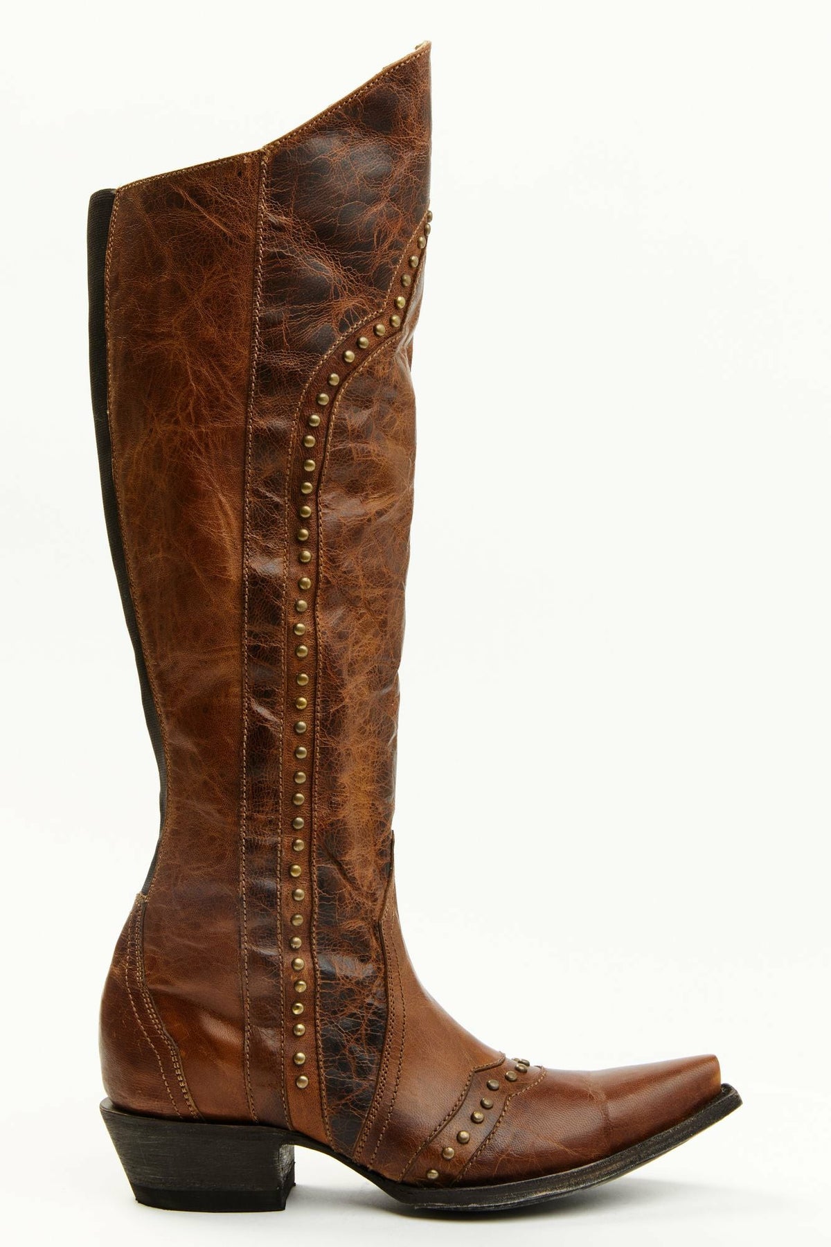 Idyllwind Women | Straight Up Orix Goat Studded Leather Tall Western Boots - Snip Toe