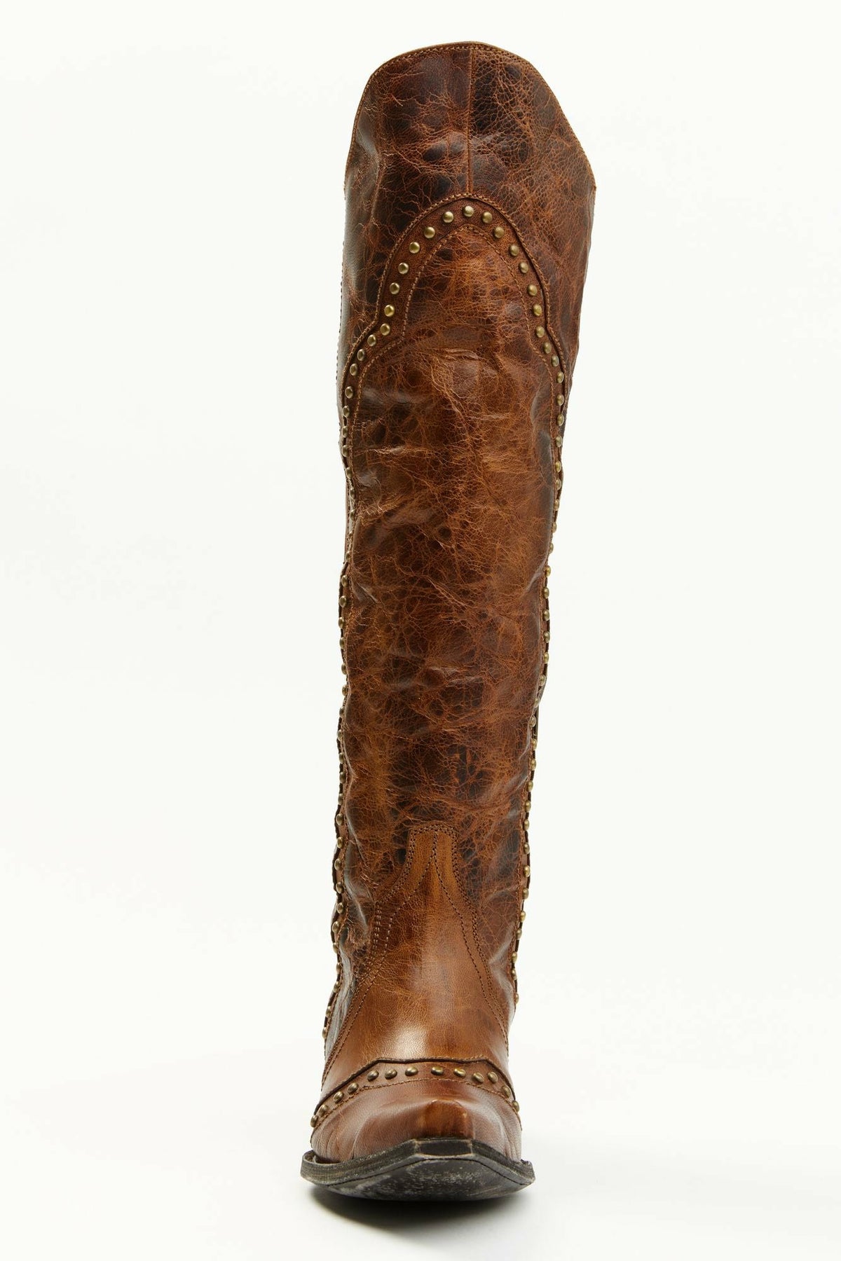 Idyllwind Women | Straight Up Orix Goat Studded Leather Tall Western Boots - Snip Toe