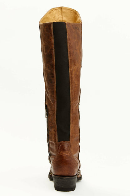 Idyllwind Women | Straight Up Orix Goat Studded Leather Tall Western Boots - Snip Toe
