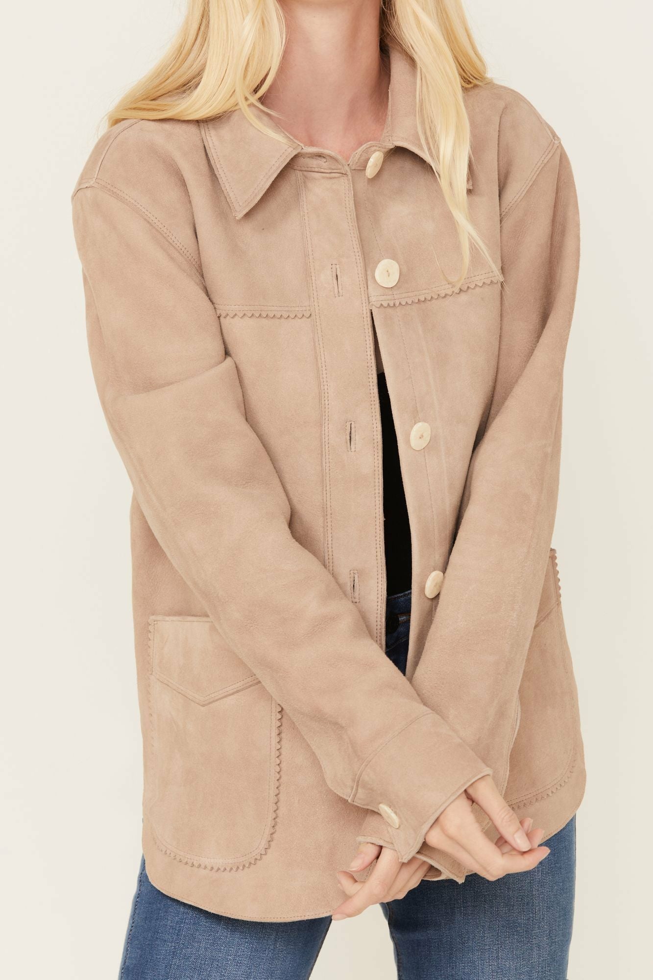 Idyllwind Women | Daiseta Suede Shacket Jacket