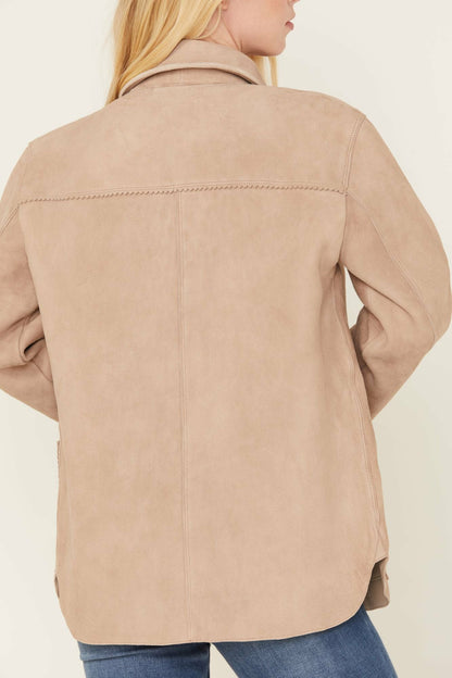 Idyllwind Women | Daiseta Suede Shacket Jacket