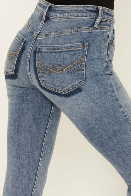 Idyllwind Women | Amalie Light Wash Rebel Mid Rise Bootcut Jeans