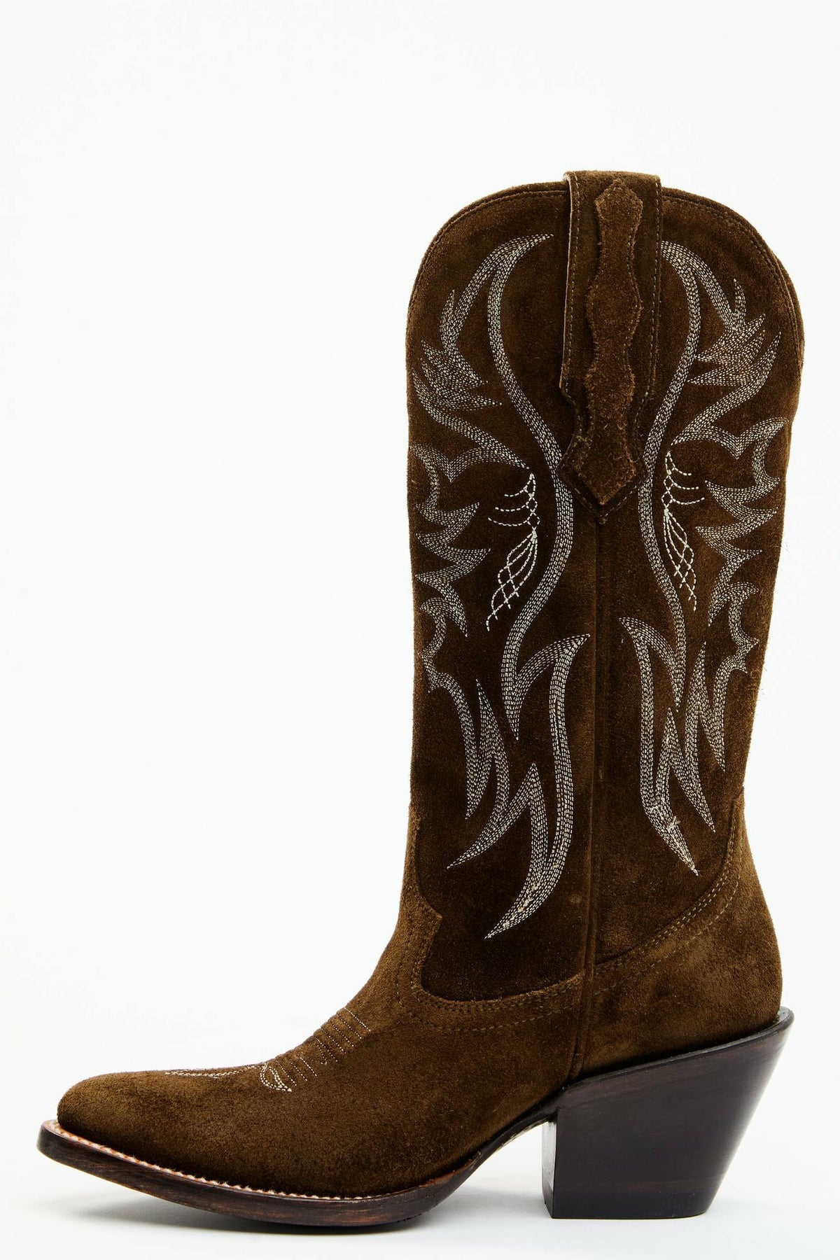 Idyllwind Women | Charmed Life Olive Suede Western Boots - Round Toe