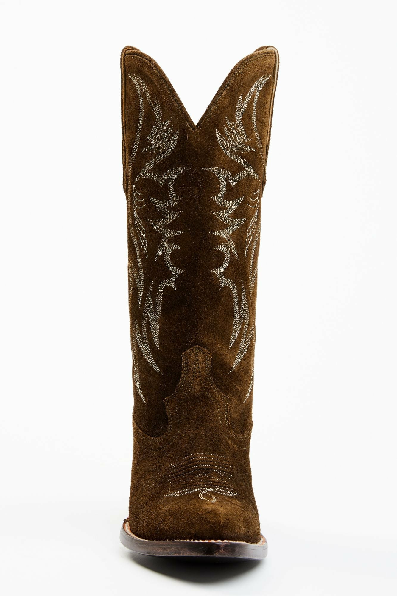 Idyllwind Women | Charmed Life Olive Suede Western Boots - Round Toe