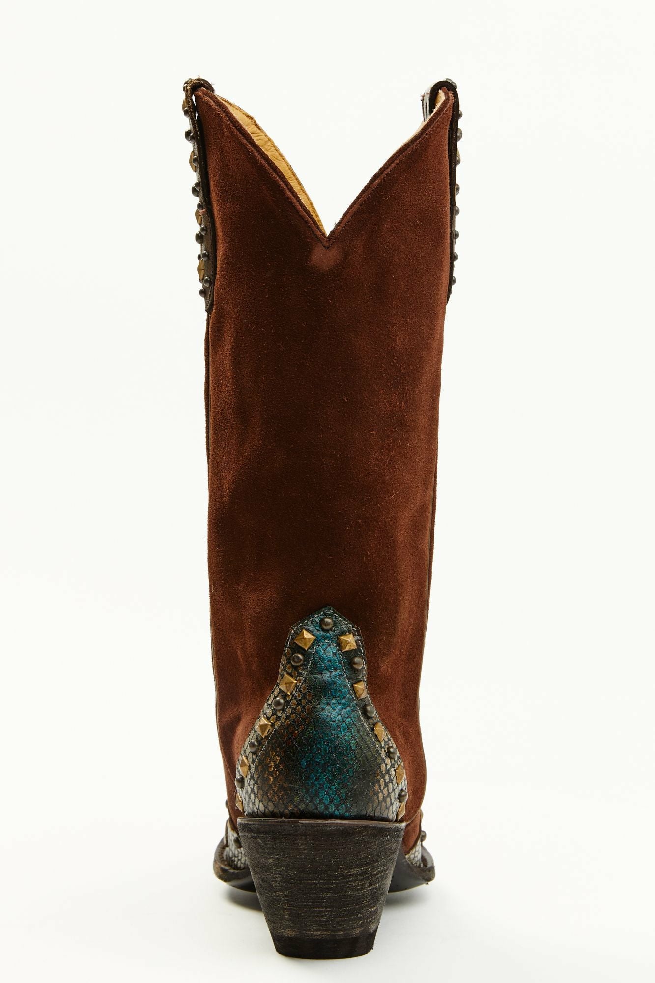 Idyllwind Women | Leap Snake Suede Leather Western Boots - Snip Toe