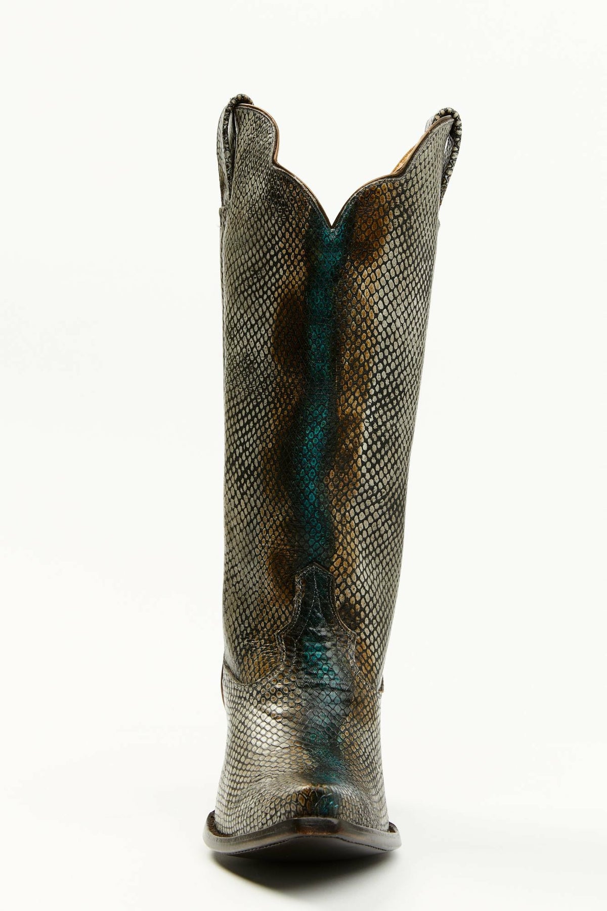 Idyllwind Women | Strut Snake Print Leather Western Boots - Snip Toe