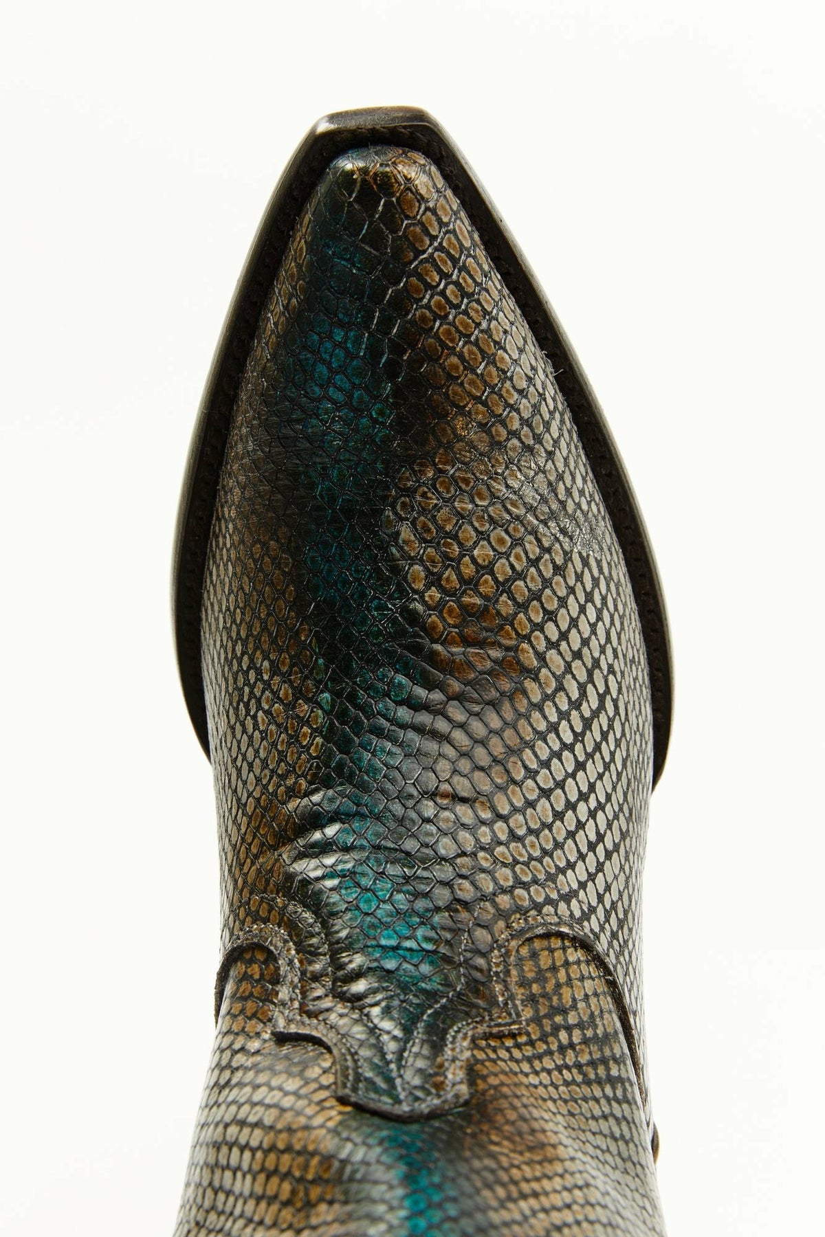 Idyllwind Women | Strut Snake Print Leather Western Boots - Snip Toe