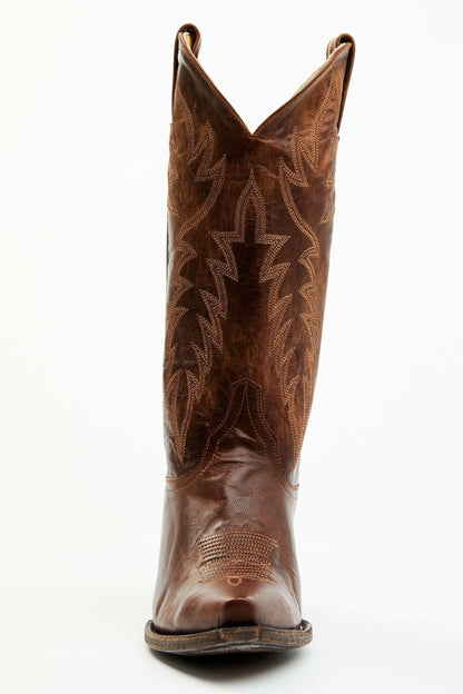 Idyllwind Women | Wheeler Brass Brown Western Performance Boots - Snip Toe