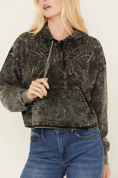 Idyllwind Women | Jensen Embroidered Hooded Sweatshirt