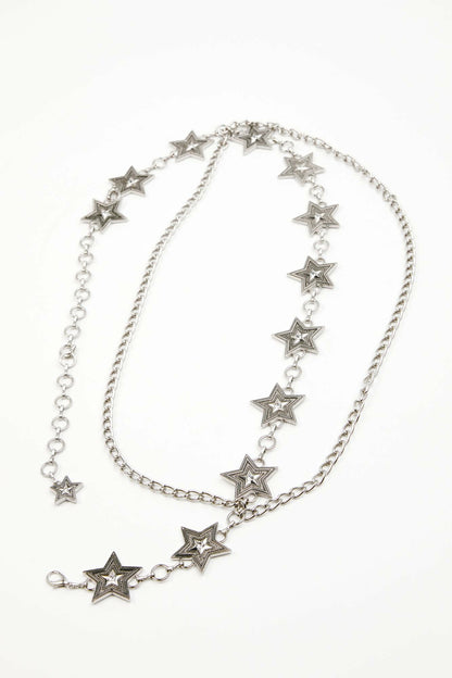 Idyllwind Women | Starliner Drive Silver Chain Belt