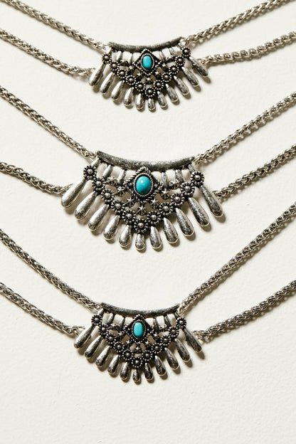 Idyllwind Women | Montgomery Silver Multi-Strand Necklace