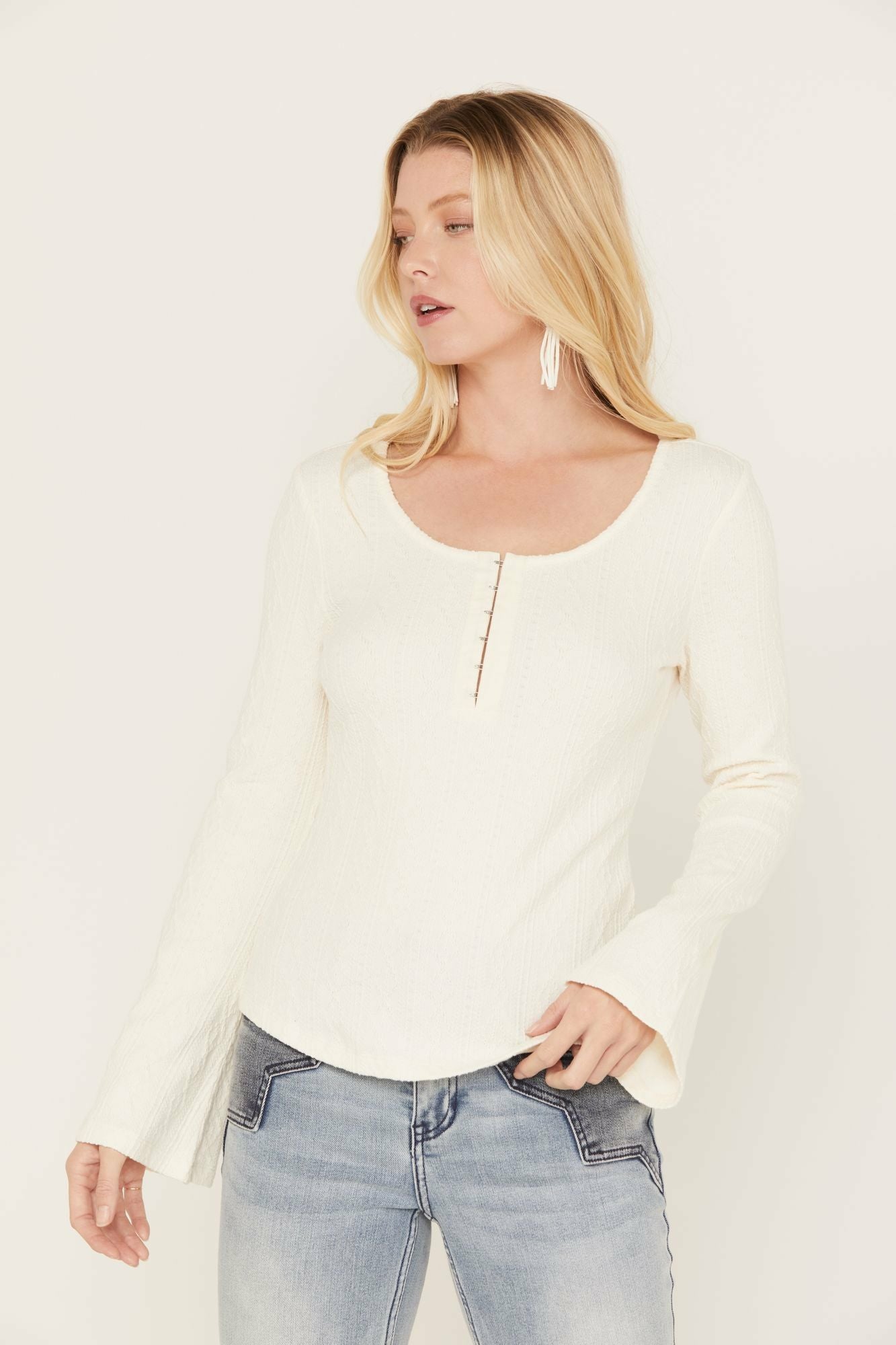 Idyllwind Women | Wade Long Sleeve Henley Top
