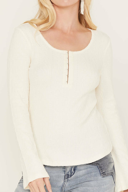 Idyllwind Women | Wade Long Sleeve Henley Top
