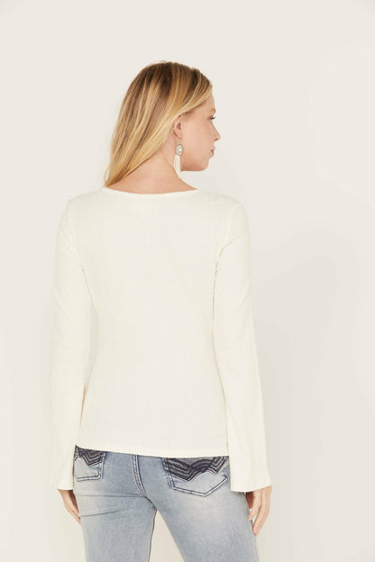 Idyllwind Women | Wade Long Sleeve Henley Top