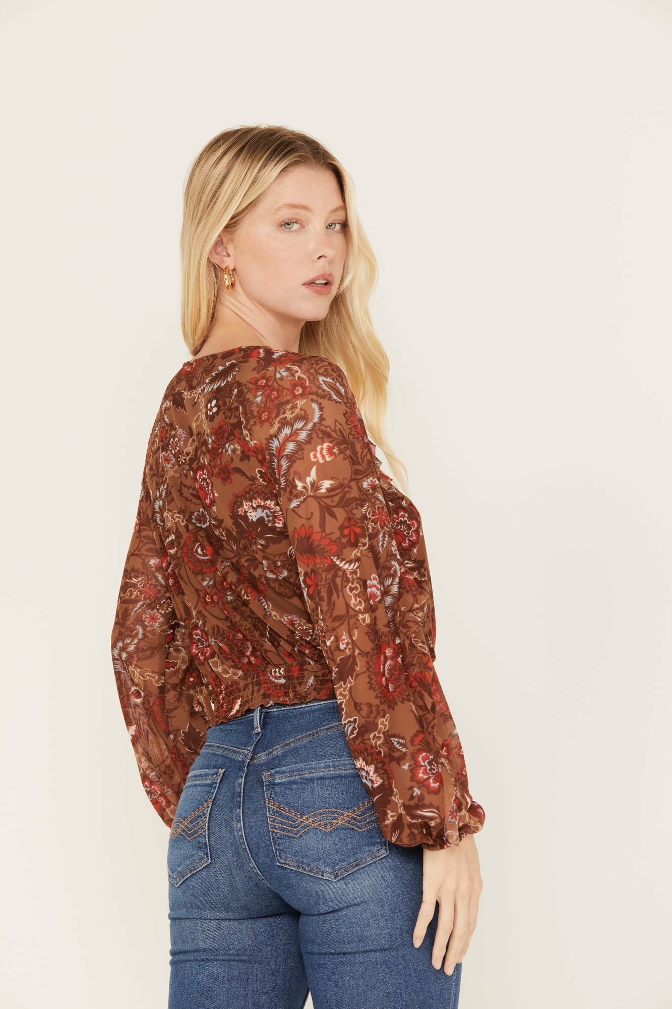 Idyllwind Women | McCoy Meshed Lace-Up Top