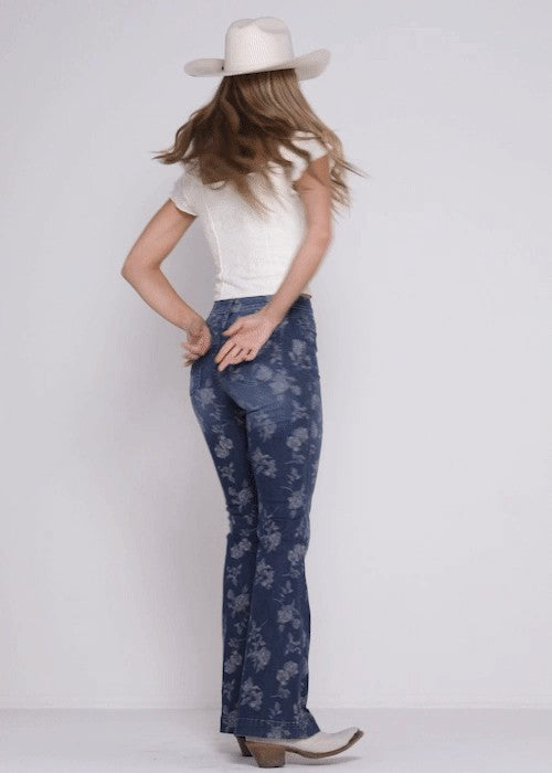 Idyllwind Women | Floral Drive High Risin Flare Jeans