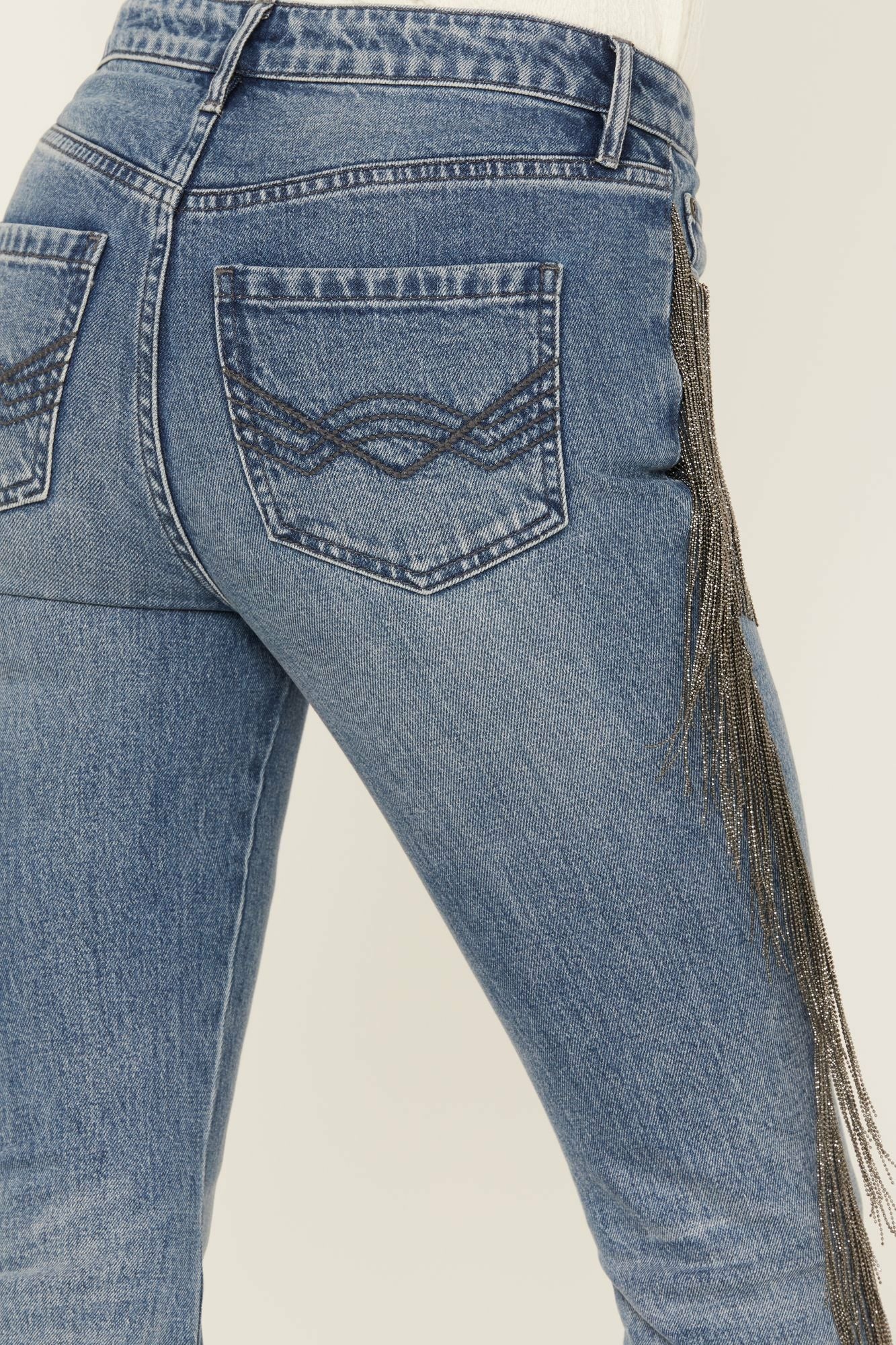Idyllwind Women | Carlyle Place High Risin' Fringe Bootcut Jeans